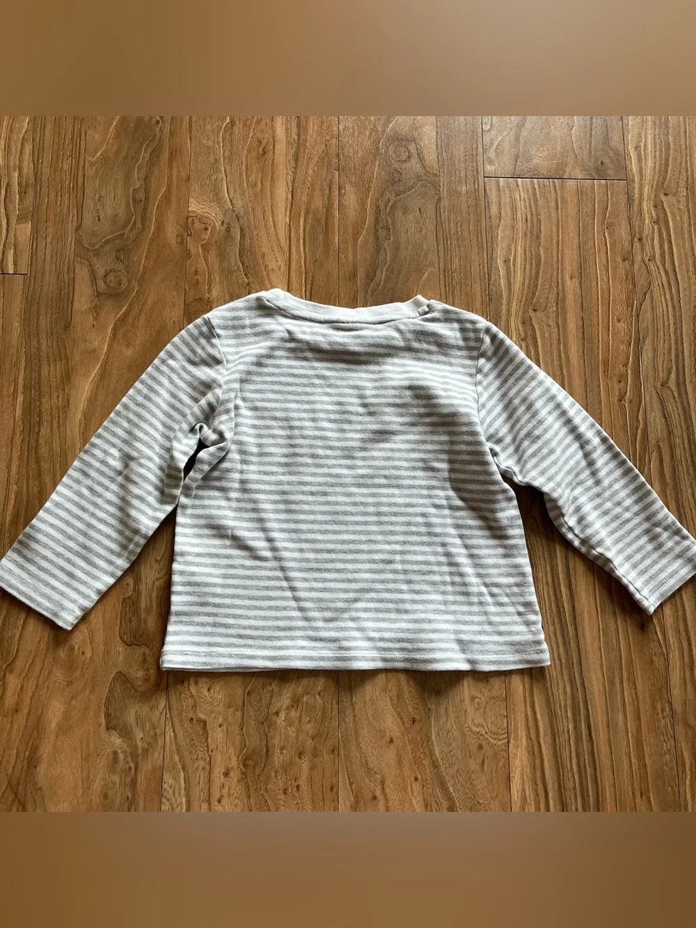 Colored Organics striped long sleeve shirt